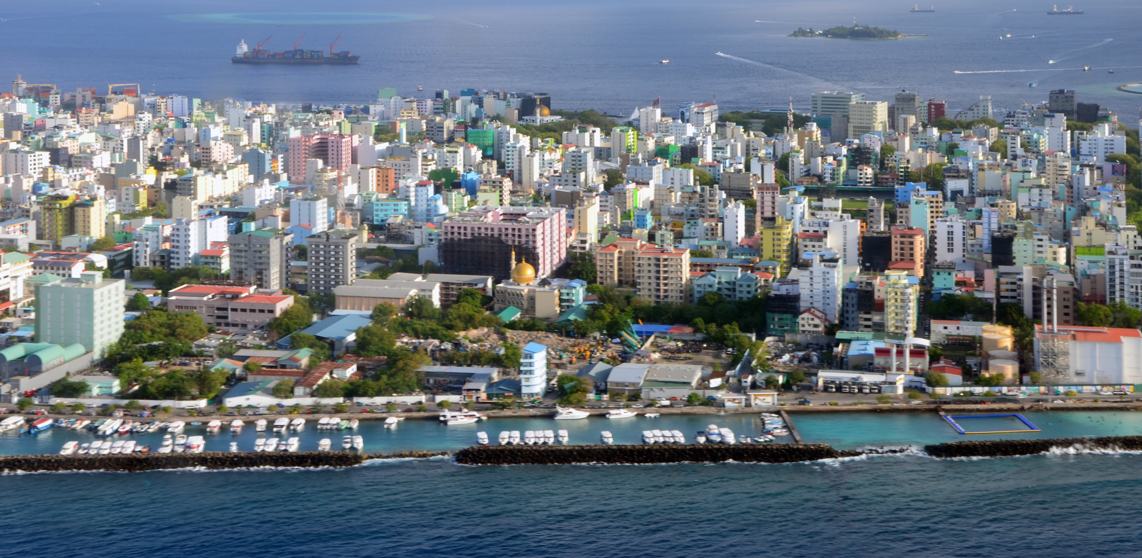 Malé City Skyline